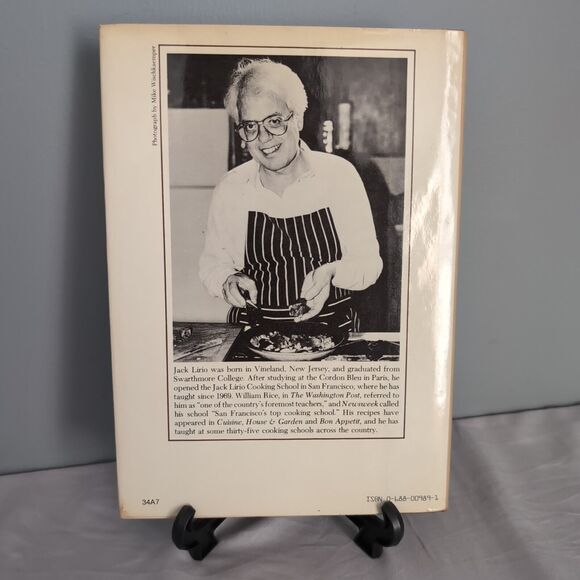 Cooking with Jack Lirio Hardcover SIGNED Cookbook 1982 - Picture 2 of 16